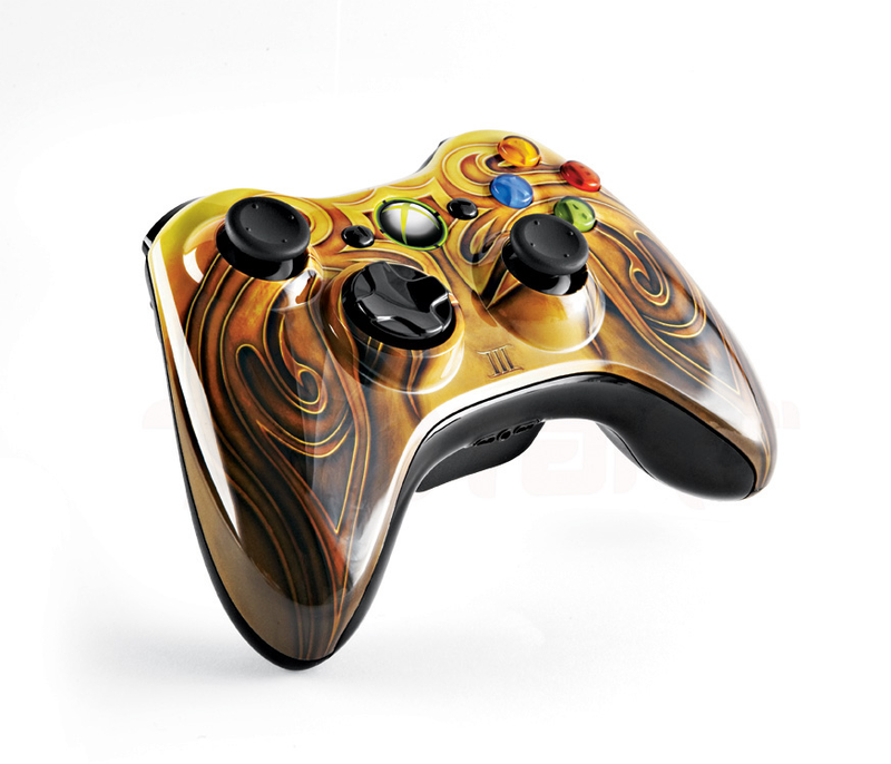 Illustration for article titled A Limited Edition Fable III Controller Fit For A King